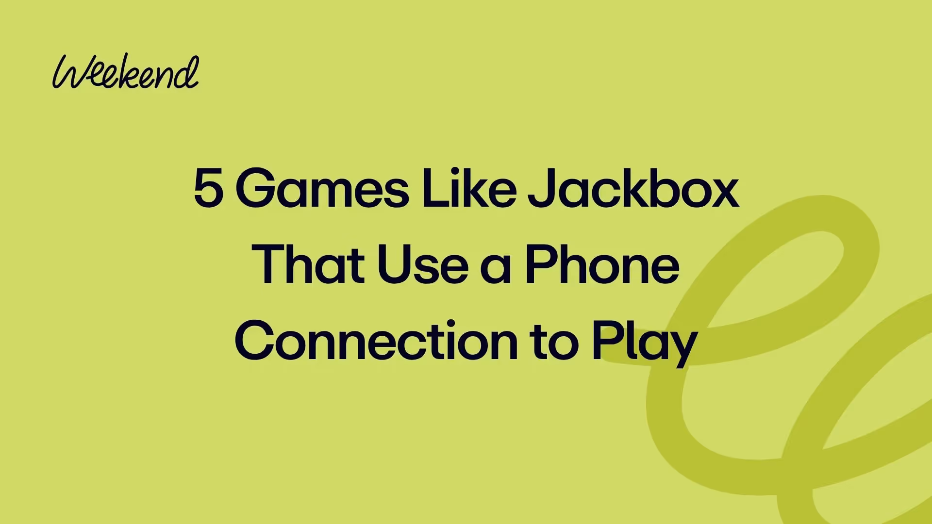 5 Games Like Jackbox That Use a Phone Connection to Play