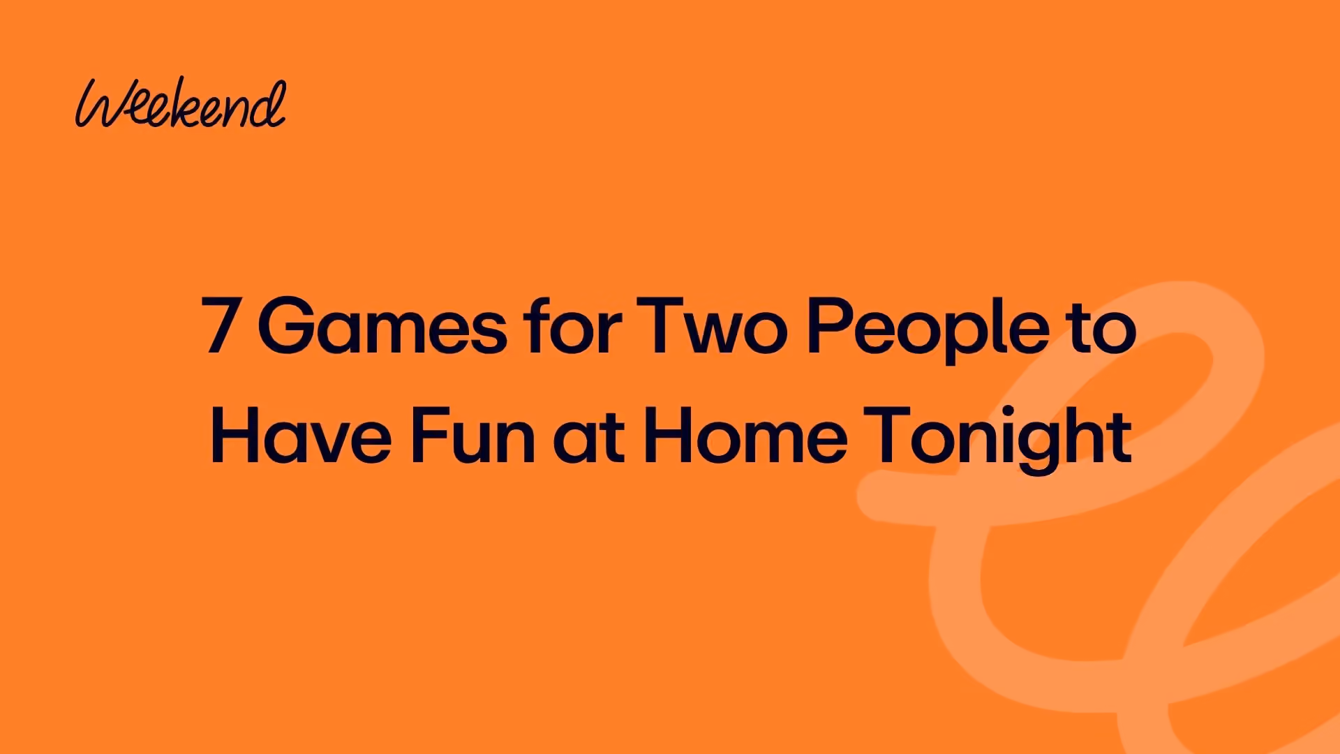 7 Games for Two People to Have Fun at Home Tonight