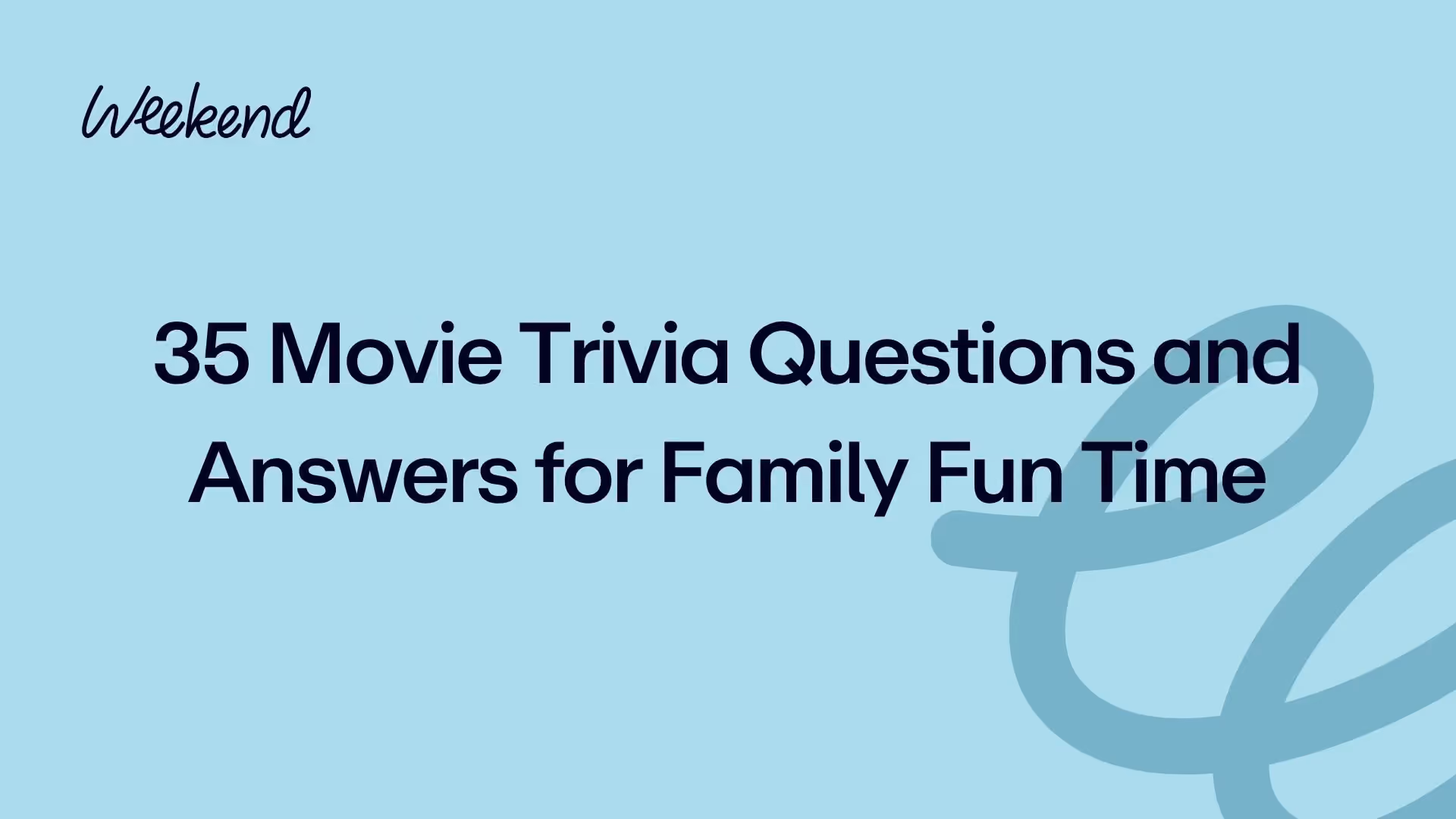 35 Movie Trivia Questions and Answers for Family Fun Time