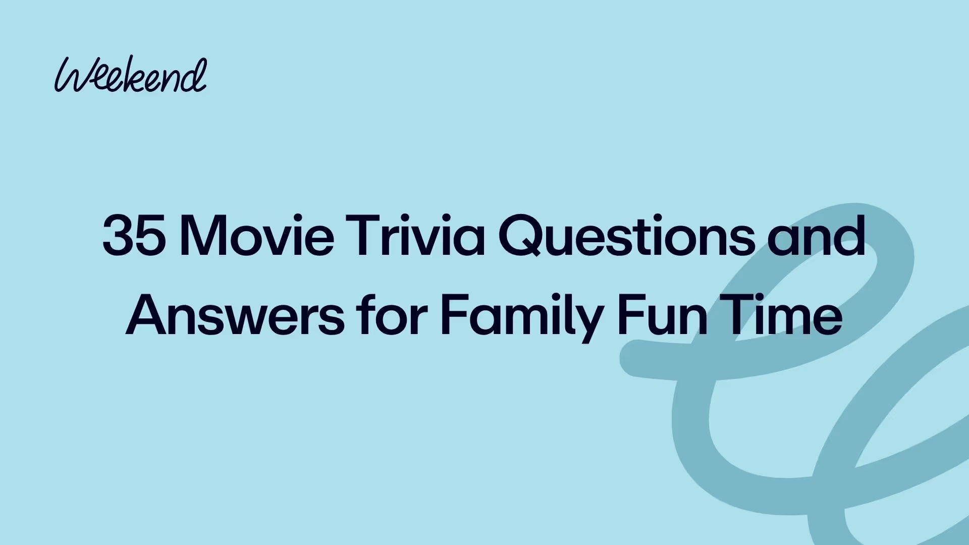 35 Movie Trivia Questions and Answers for Family Fun Time