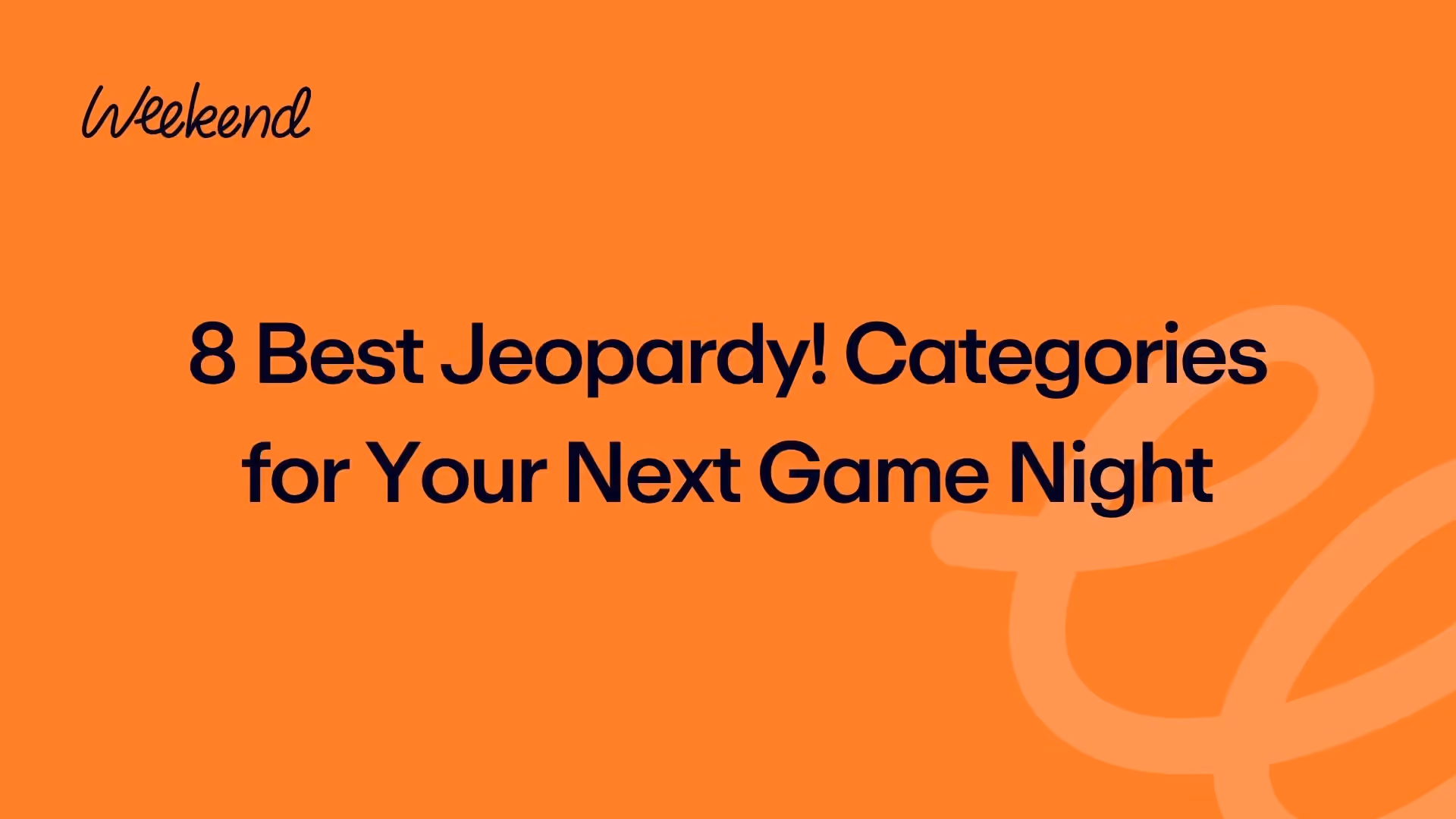 8 Best Jeopardy! Categories for Your Next Game Night