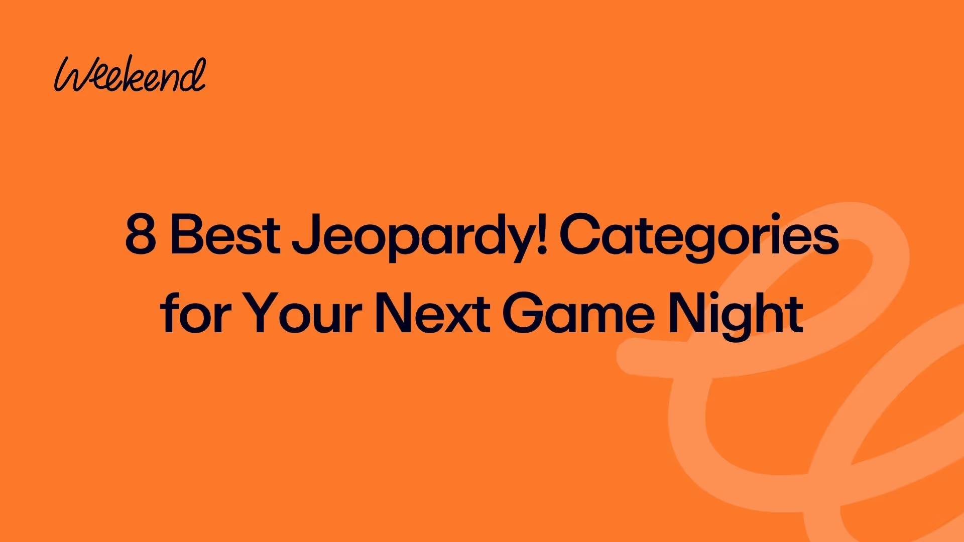 8 Best Jeopardy! Categories for Your Next Game Night