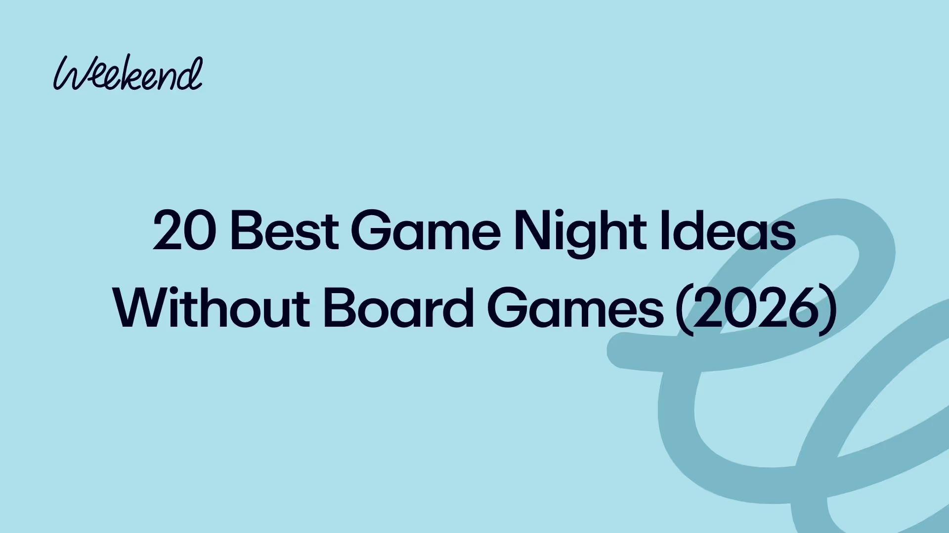 20 Best Game Night Ideas Without Board Games (2026)