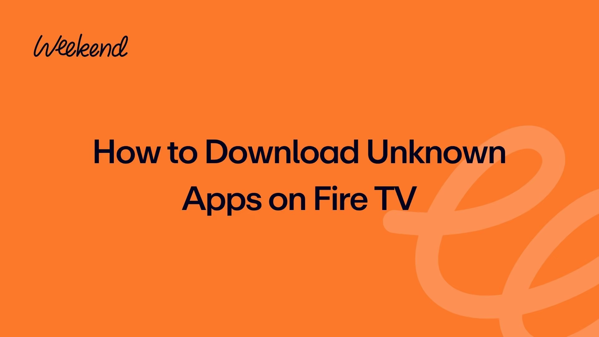 How to Download Unknown Apps on Fire TV in 5 Simple Steps