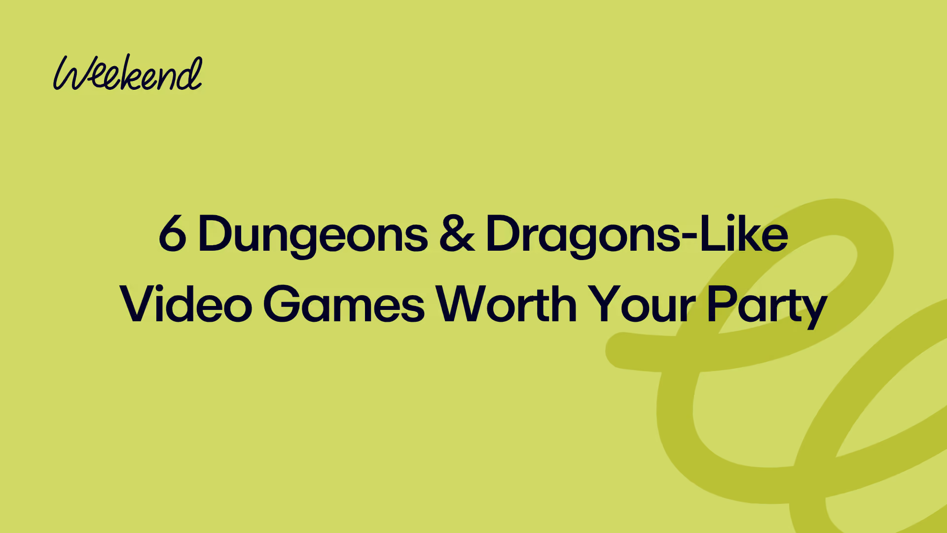 6 Dungeons & Dragons-Like Video Games Worth Your Party