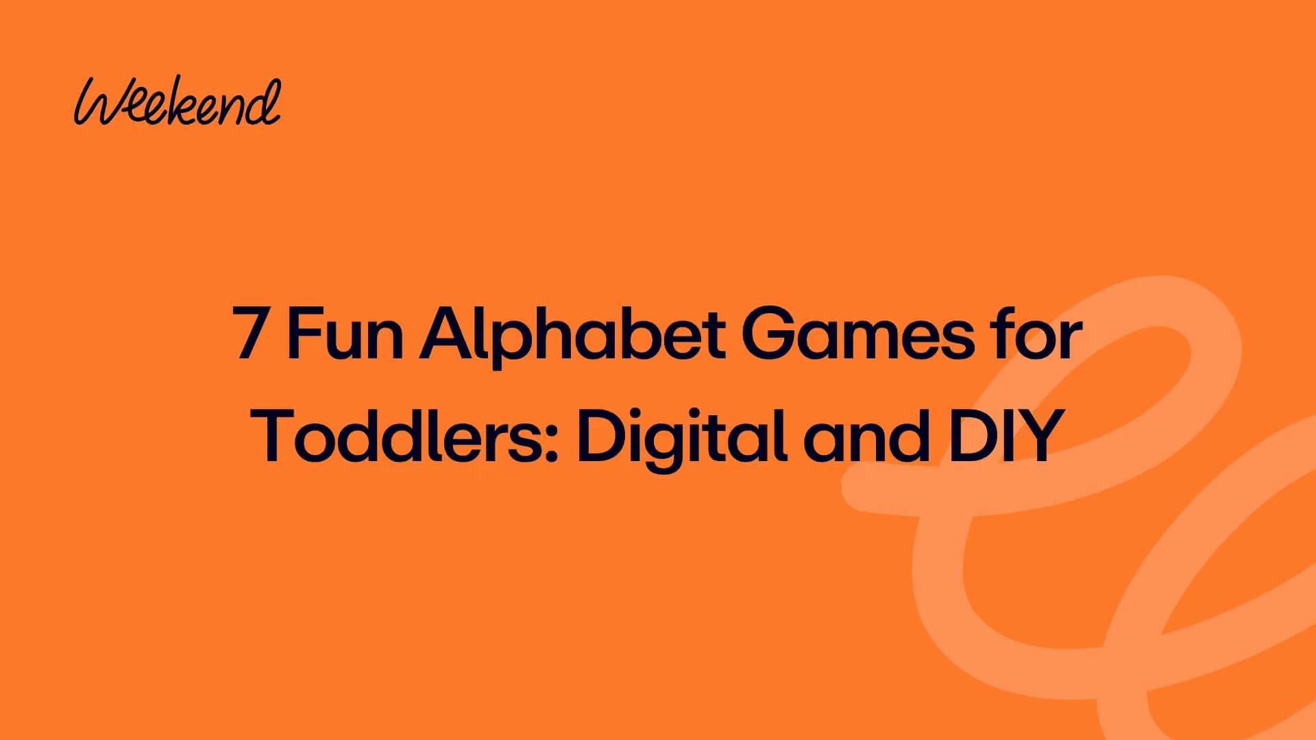 7 Fun Alphabet Games for Toddlers: Digital and DIY