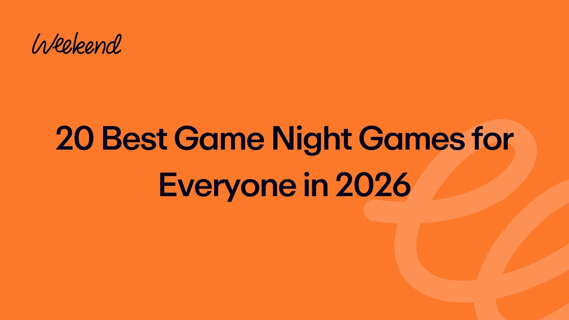 20 Best Game Night Games for Everyone in 2026