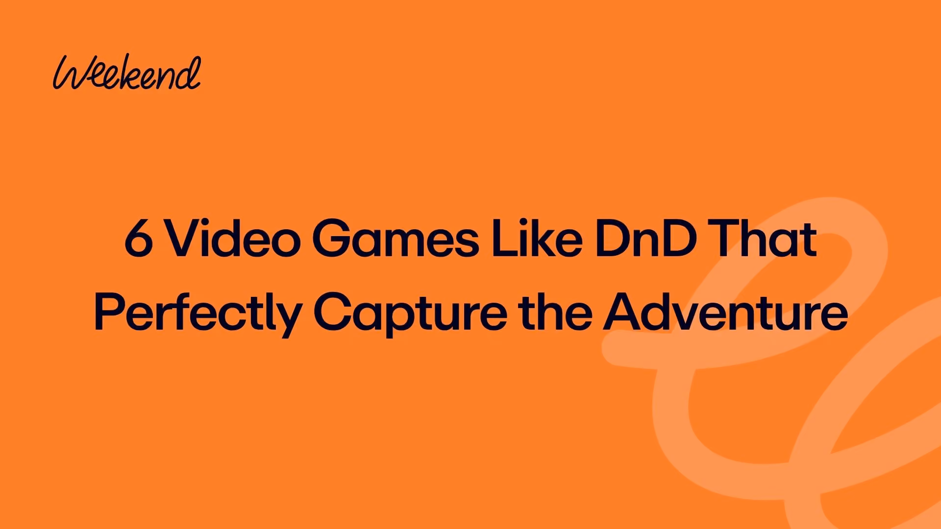 6 Video Games Like DnD That Perfectly Capture the Adventure