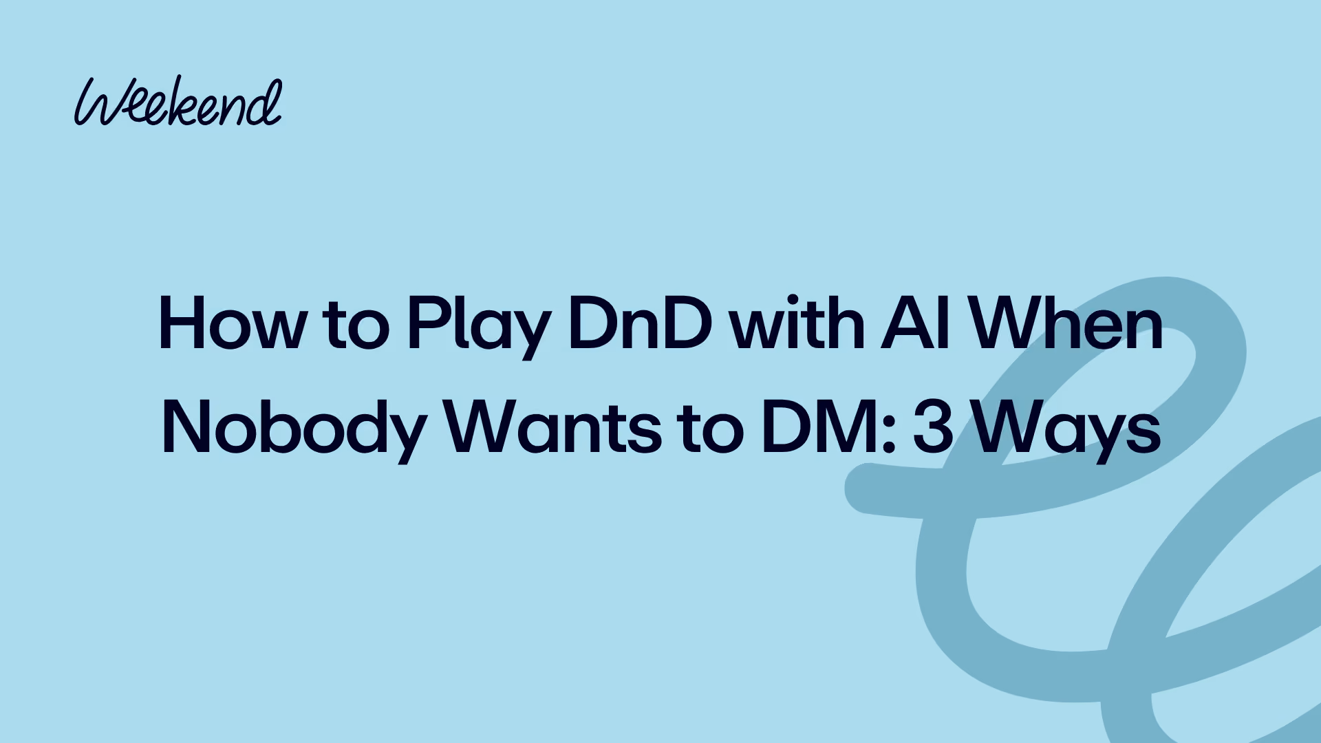 How to Play DnD with AI When Nobody Wants to DM: 3 Ways