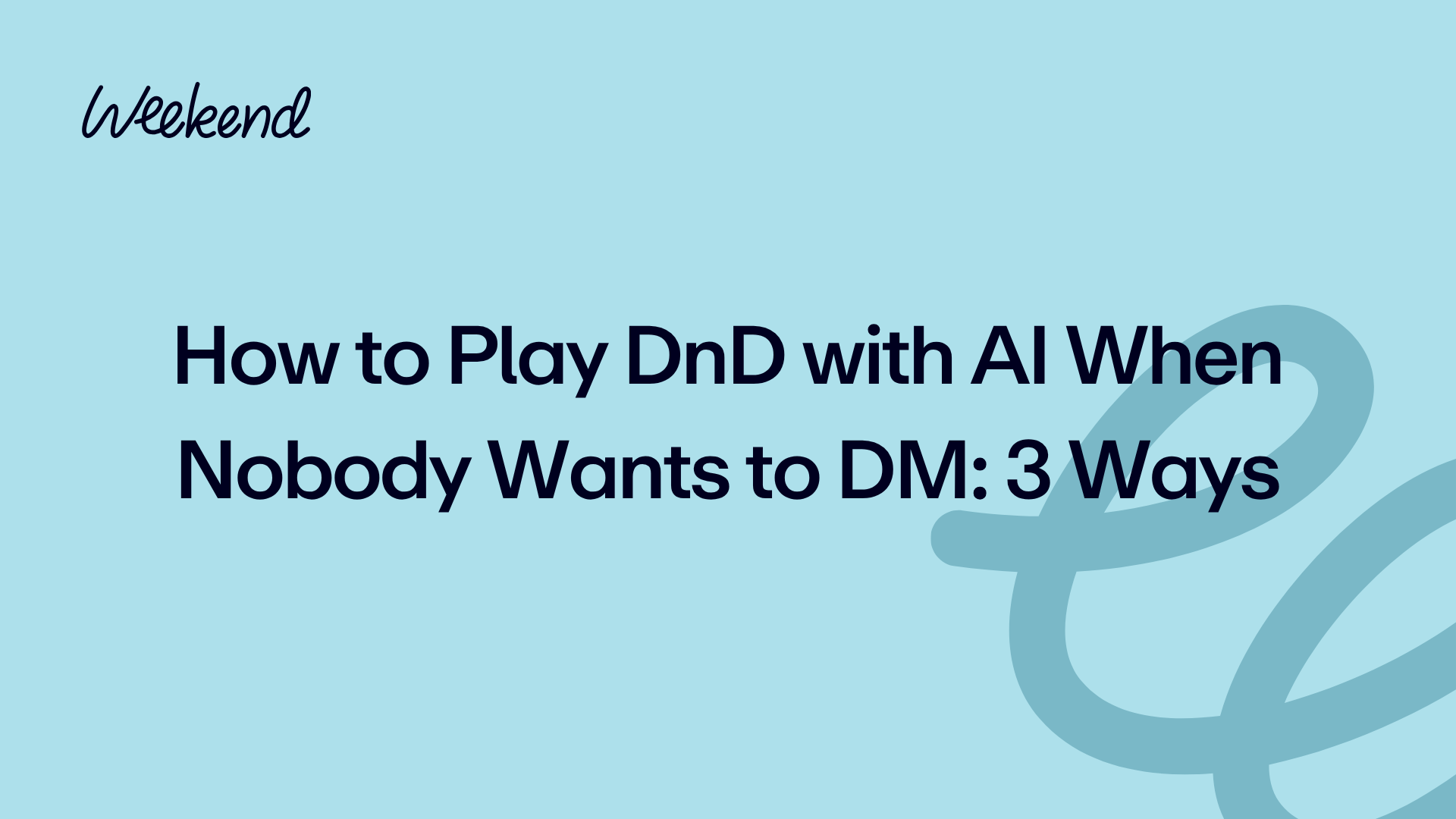 How to Play DnD with AI When Nobody Wants to DM: 3 Ways