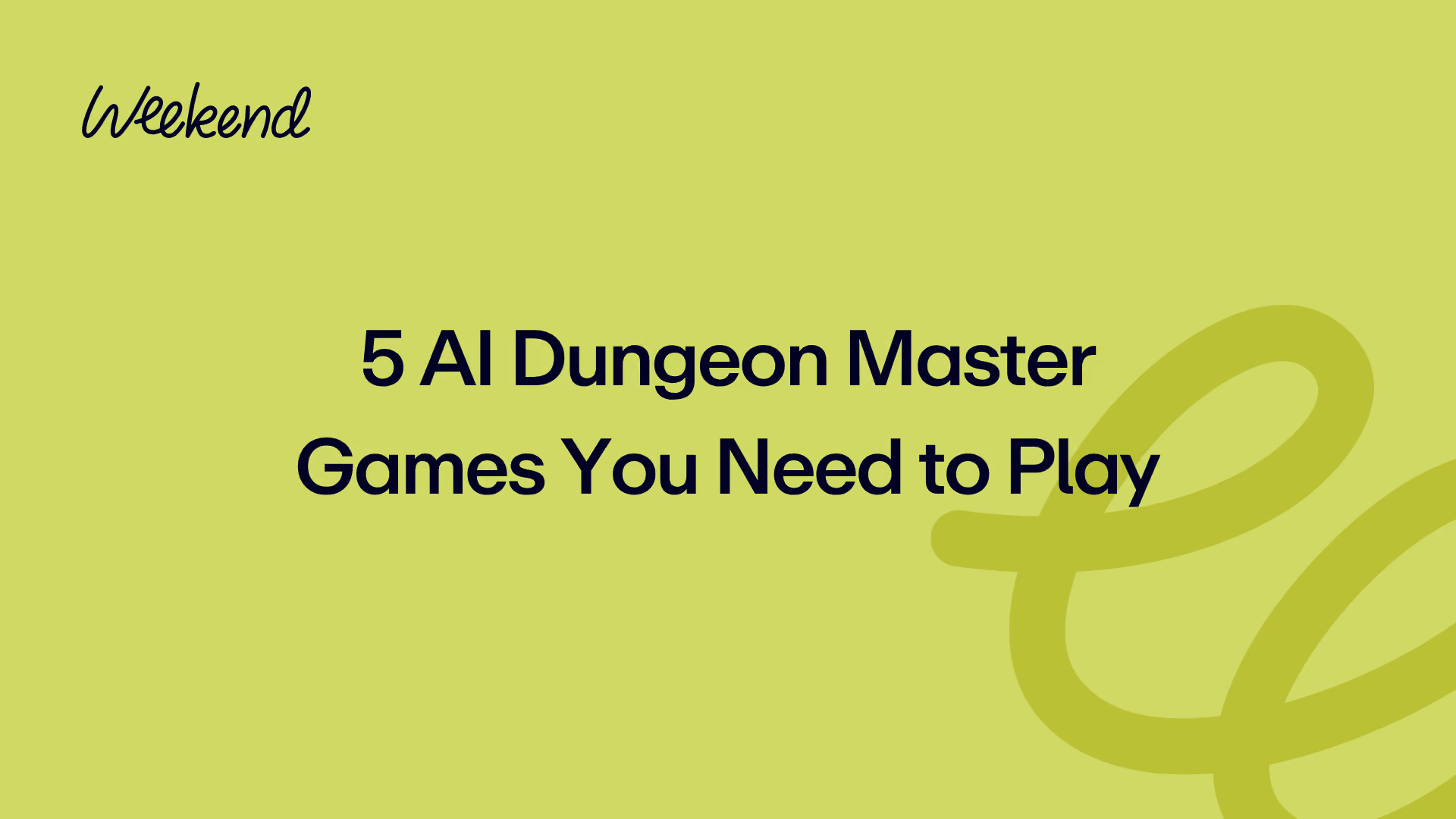 5 AI Dungeon Master Games You Need to Play in 2026
