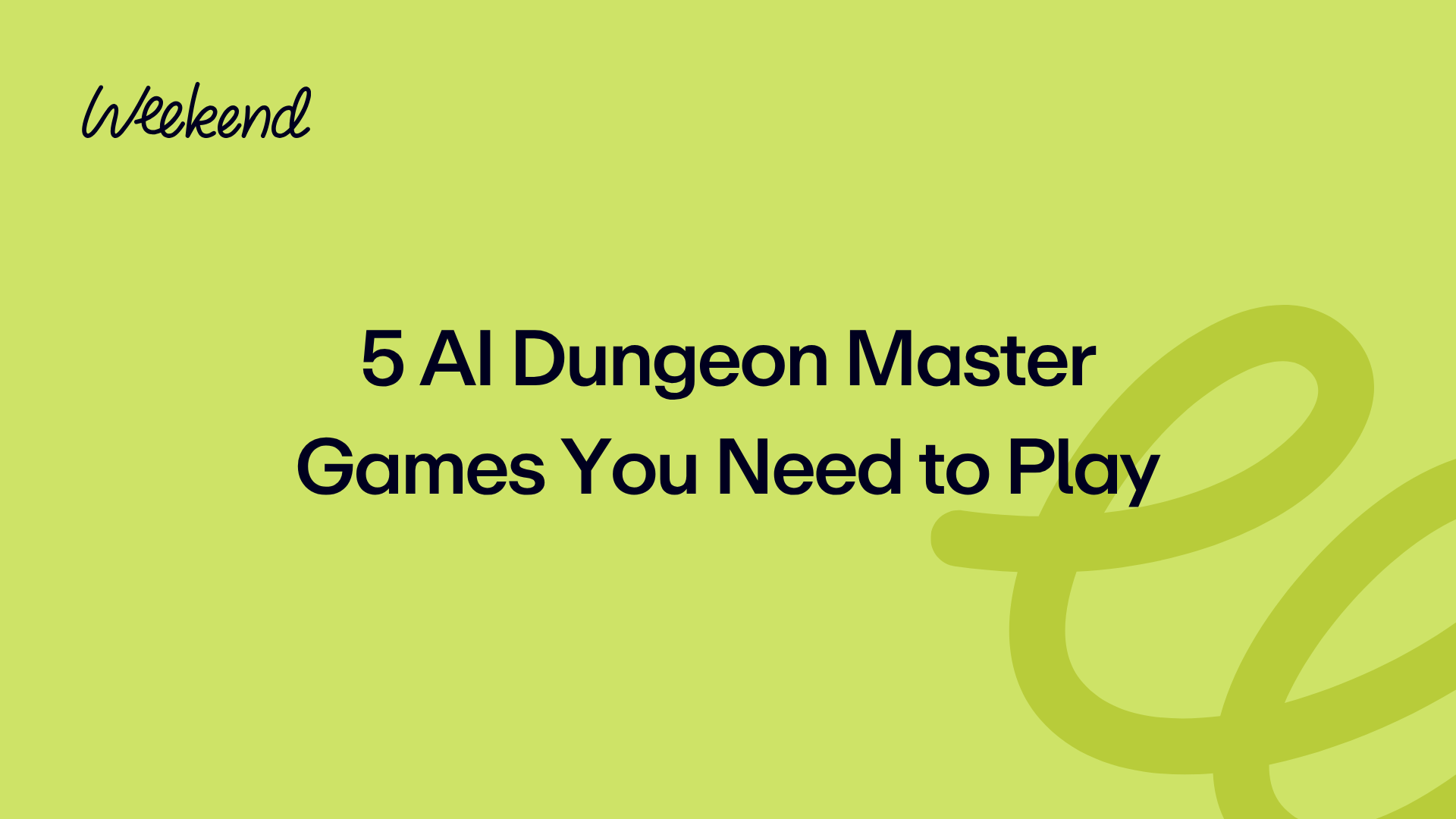 5 AI Dungeon Master Games You Need to Play in 2026