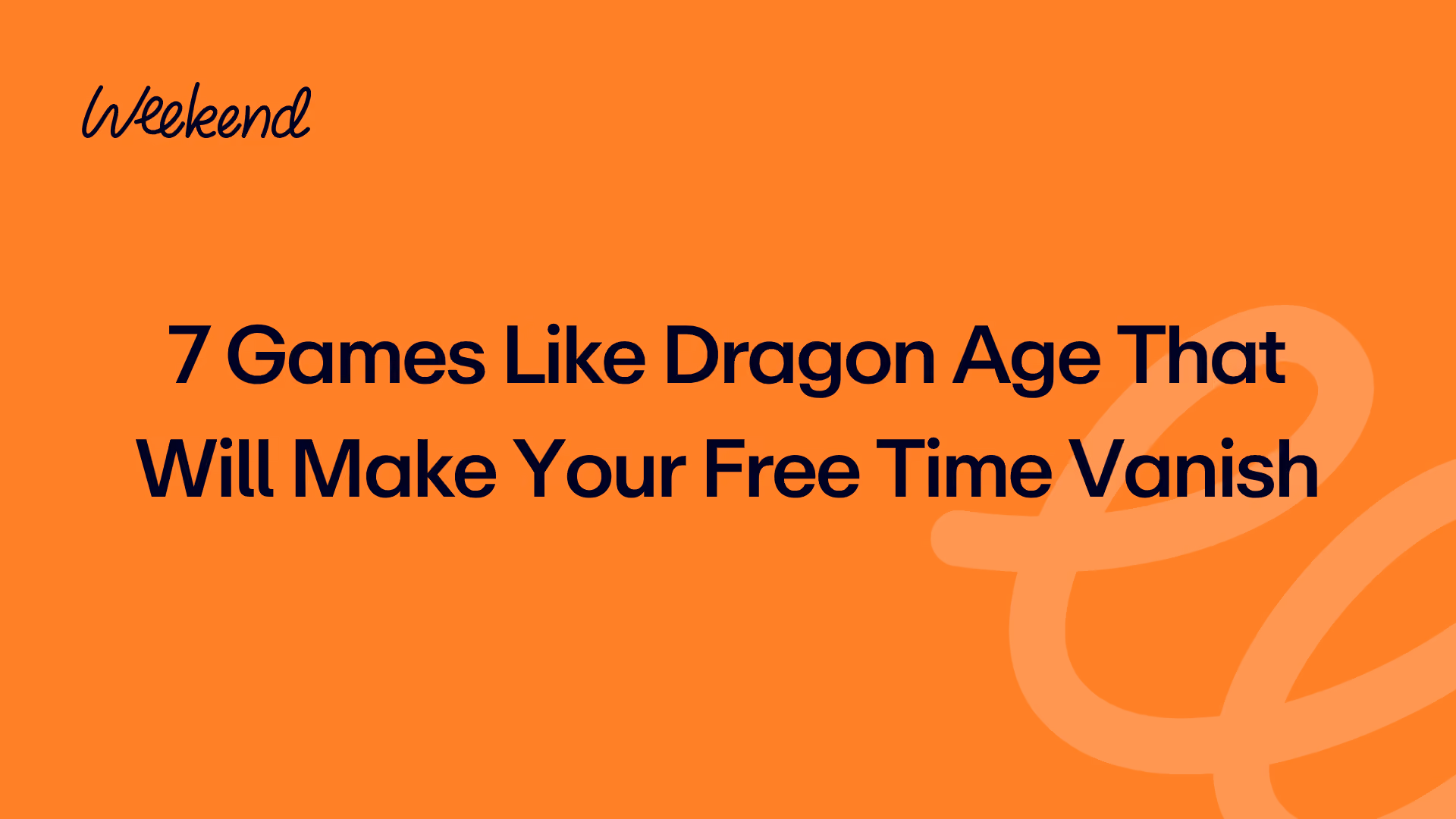 7 Games Like Dragon Age That Will Make Your Free Time Vanish