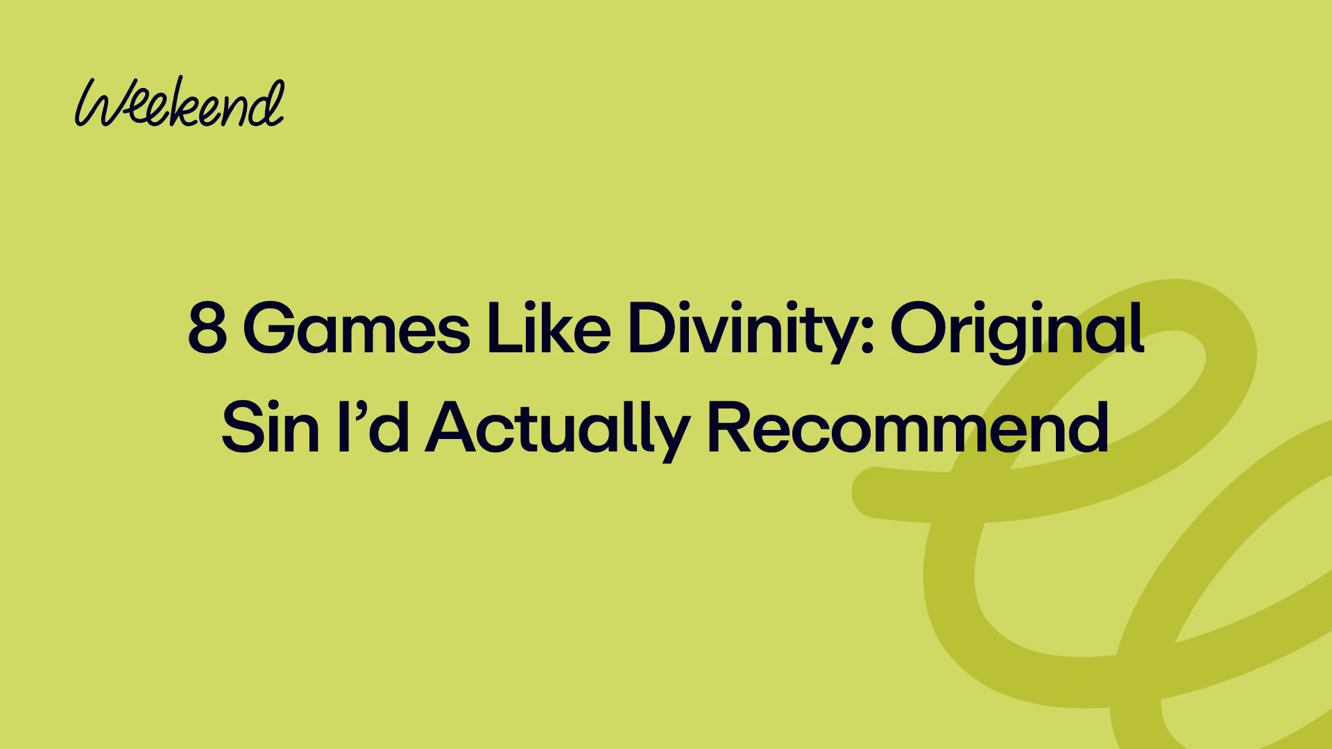 8 Games Like Divinity: Original Sin I’d Actually Recommend