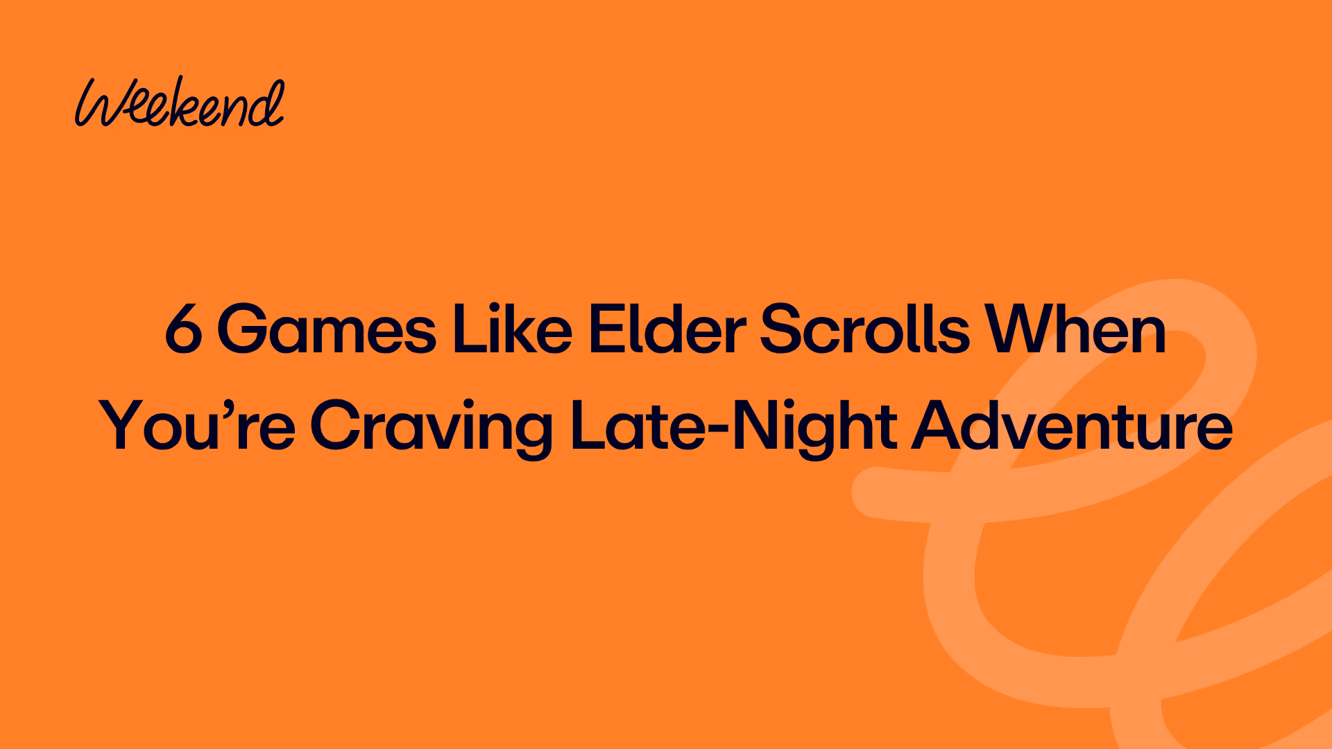 6 Games Like Elder Scrolls When You’re Craving Late-Night Adventure