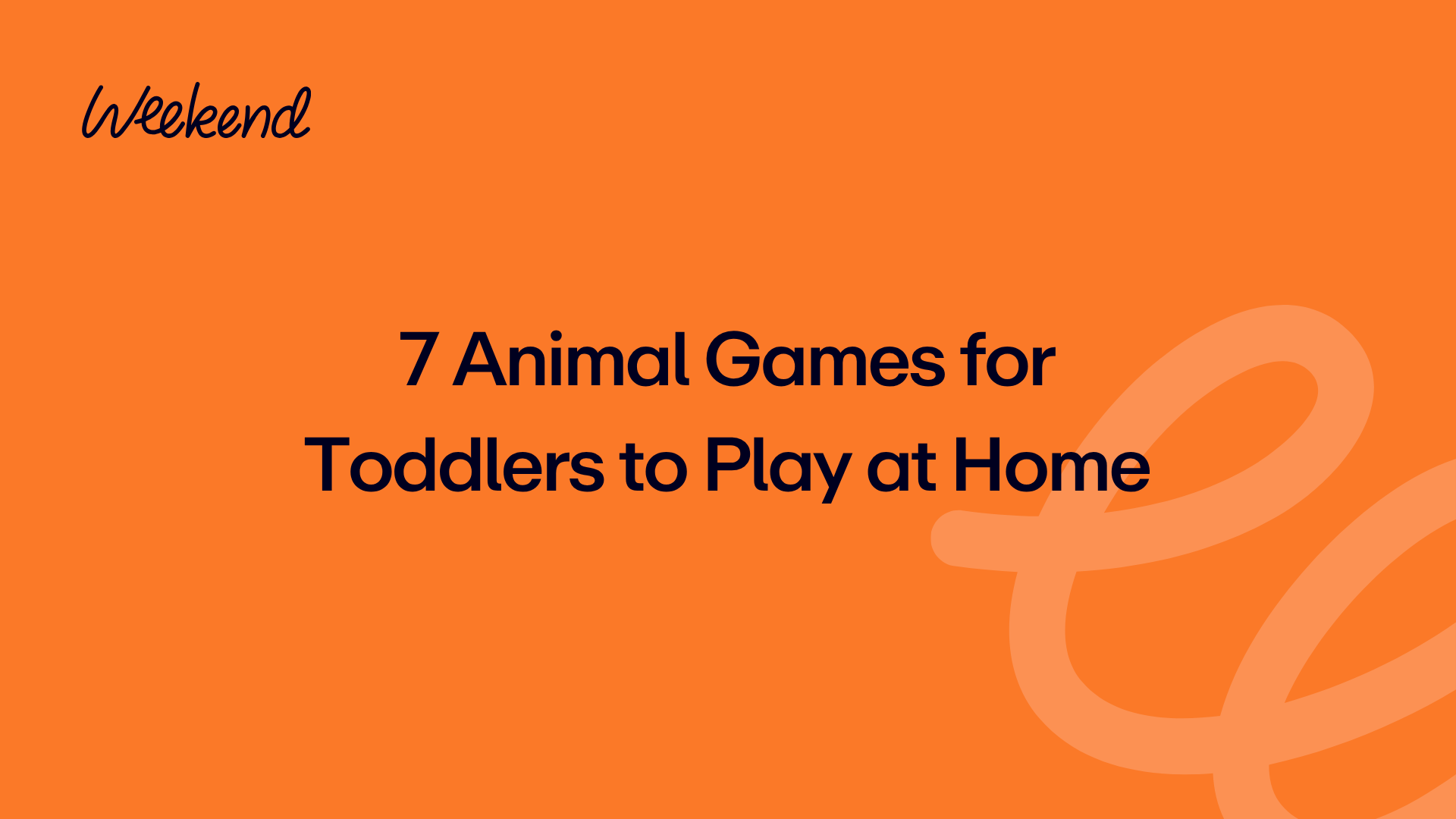 7 Animal Games for Toddlers to Play at Home in 2026