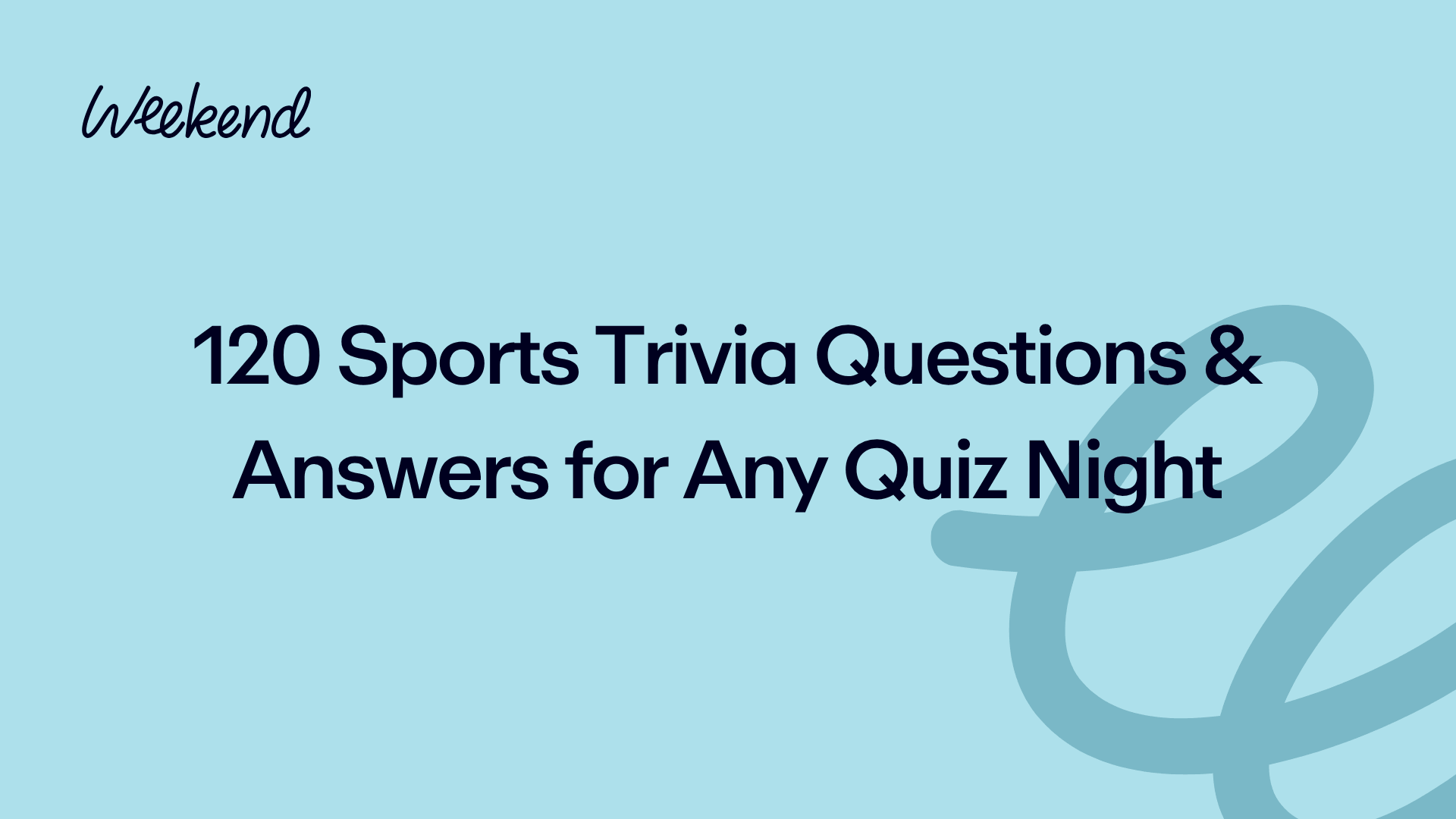 120 Sports Trivia Questions & Answers for Any Quiz Night