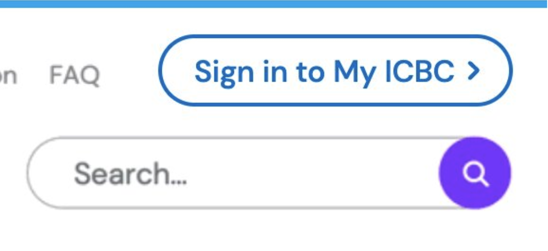Screenshot of sign in high fidelity wireframe including the recommended changes after the test