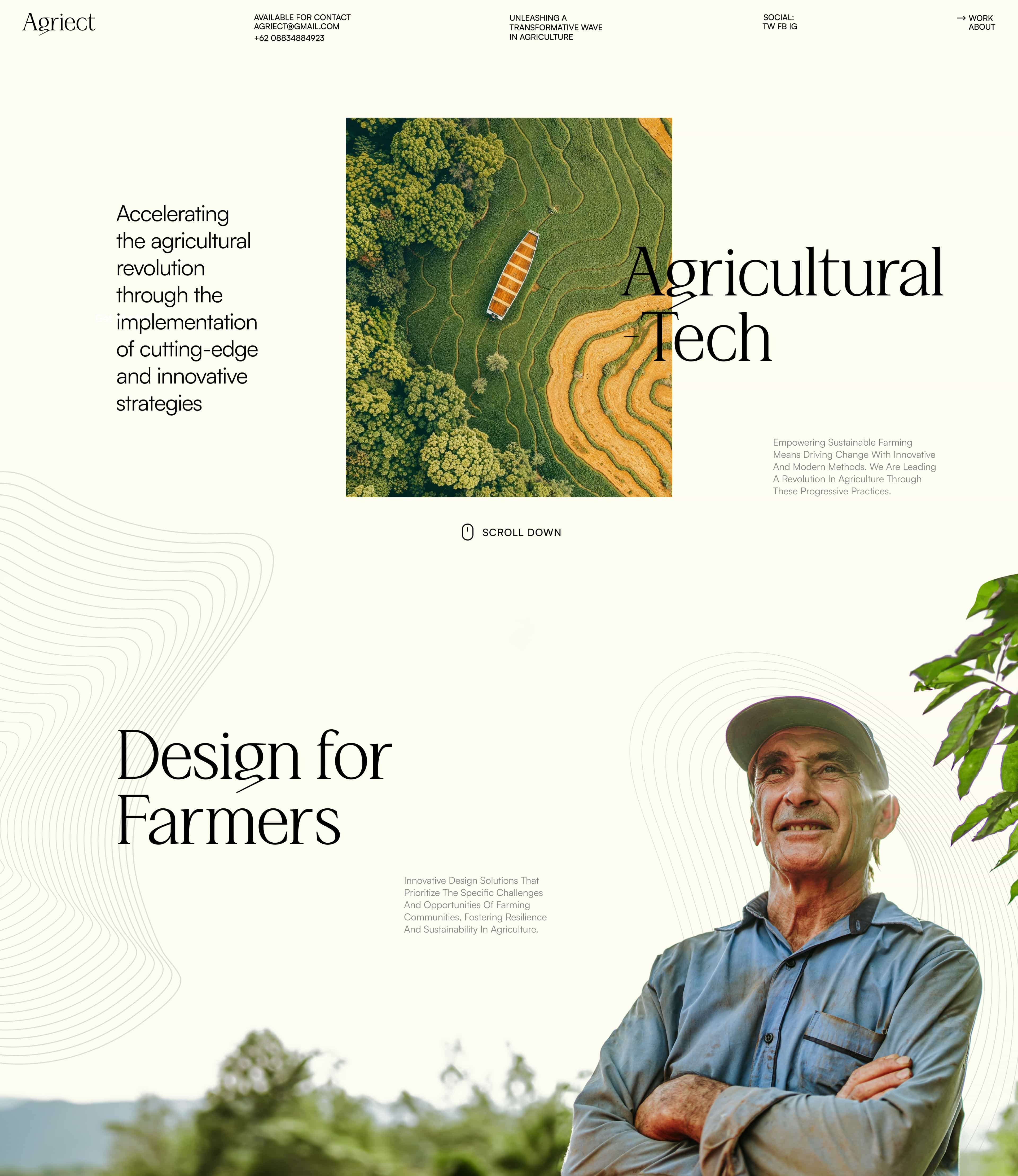 Agritech portfolio full section