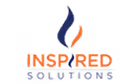 INSP RED Solutions logo featuring a blue and orange flame graphic above the company name in orange and blue text.