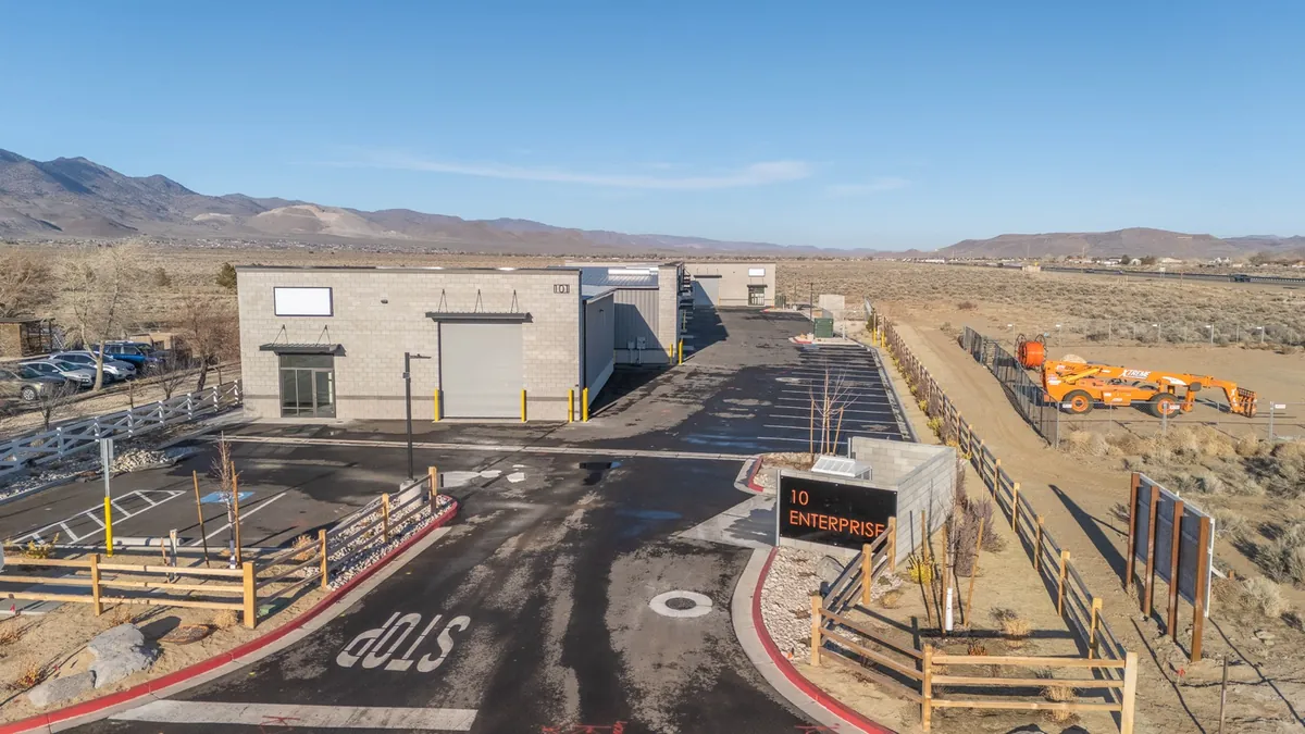 10 Enterprise Way aerial view