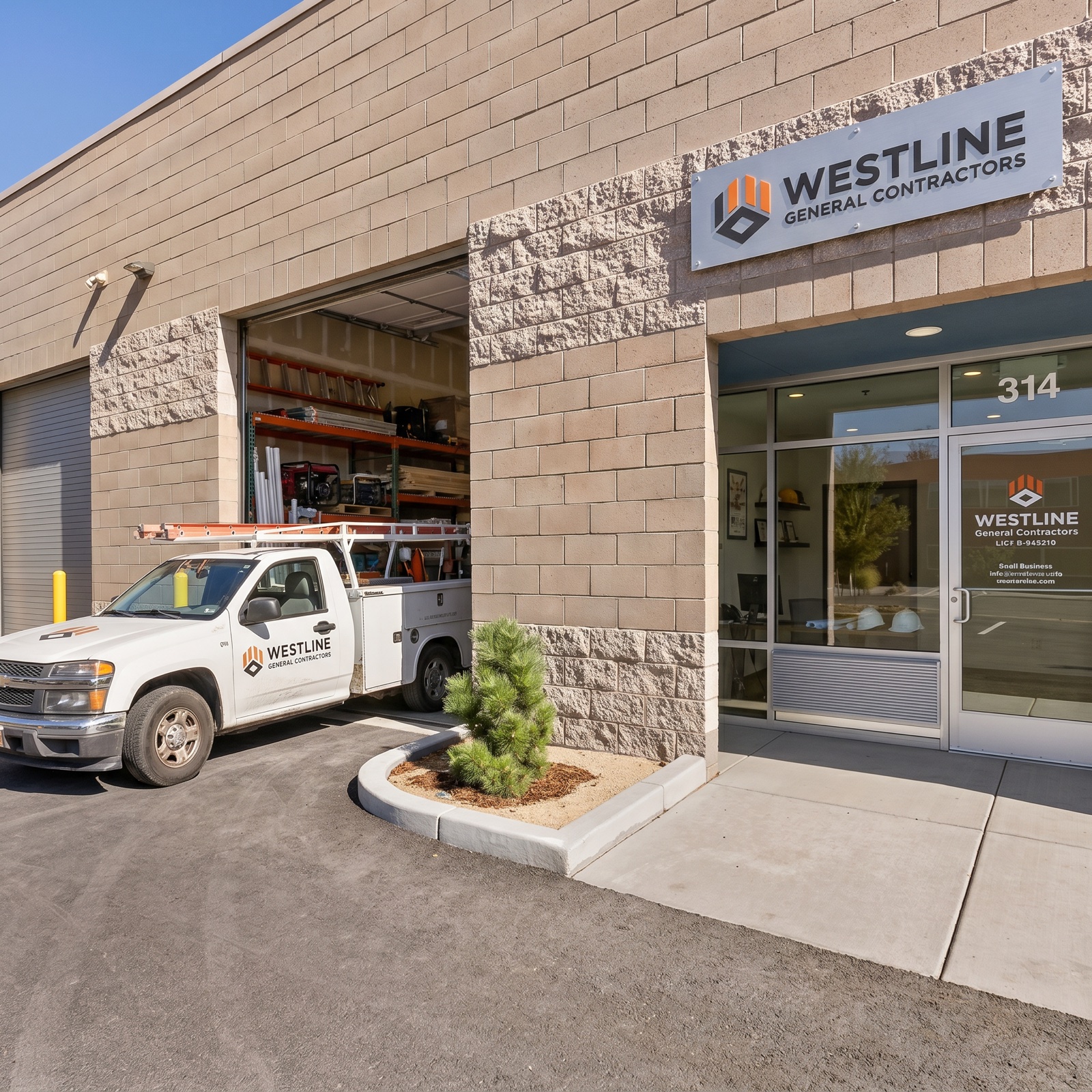 Contractor headquarters bay