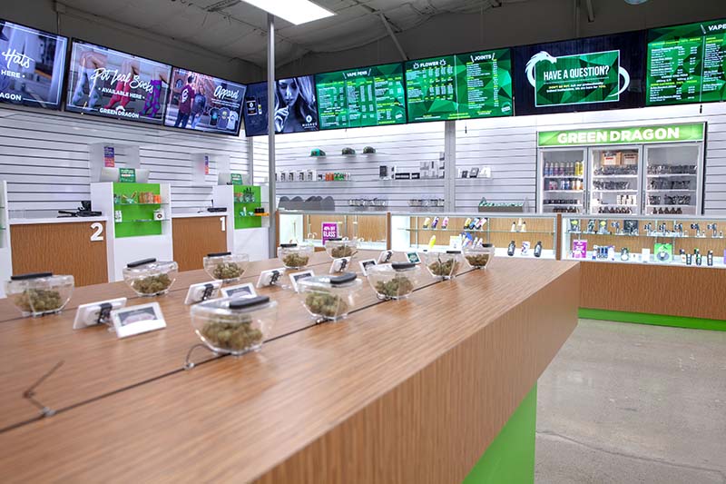 Green Dragon Aurora storefront