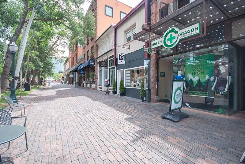 Green Dragon Aspen storefront