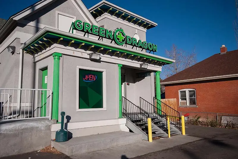 Green Dragon Denver storefront