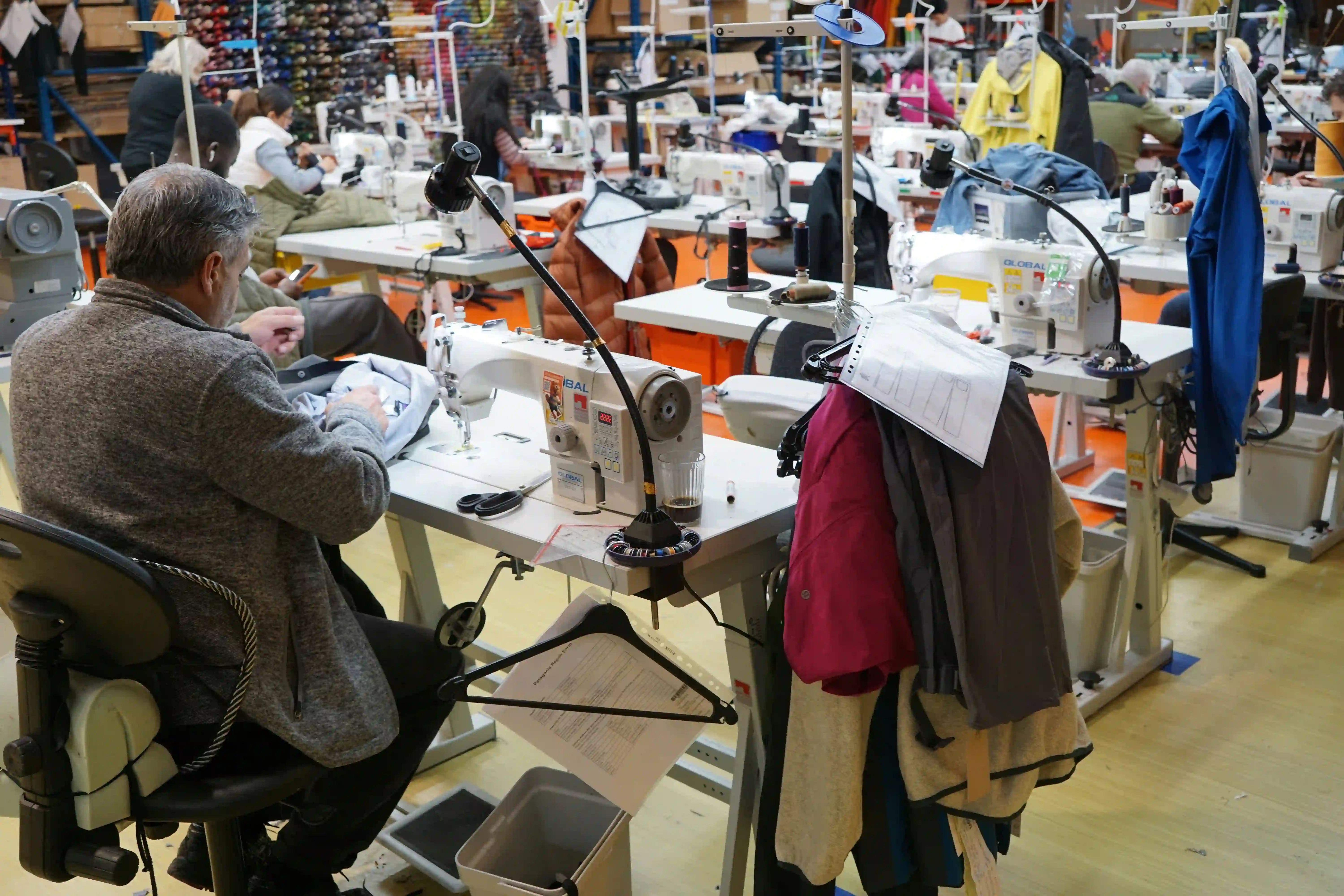 Garment manufacturing facility