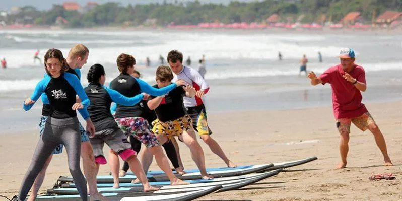 All about surf lessons in Bali