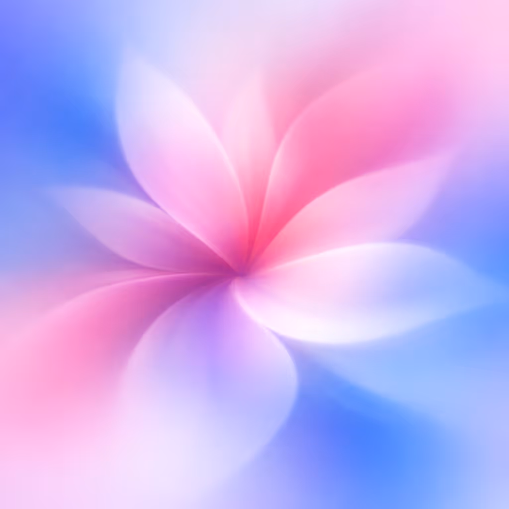 Abstract image of a flower, blurred