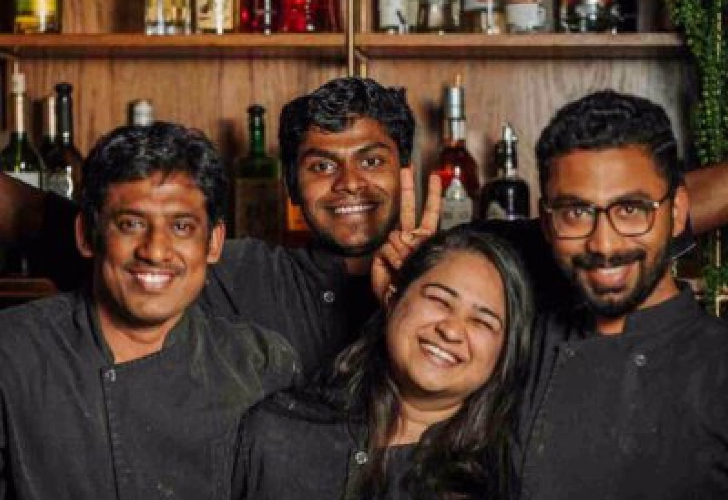 Team at Miri Mary Indian restaurant Amsterdam