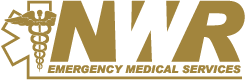 NWR Emergency Medical Services logo with a medical star and caduceus symbol.