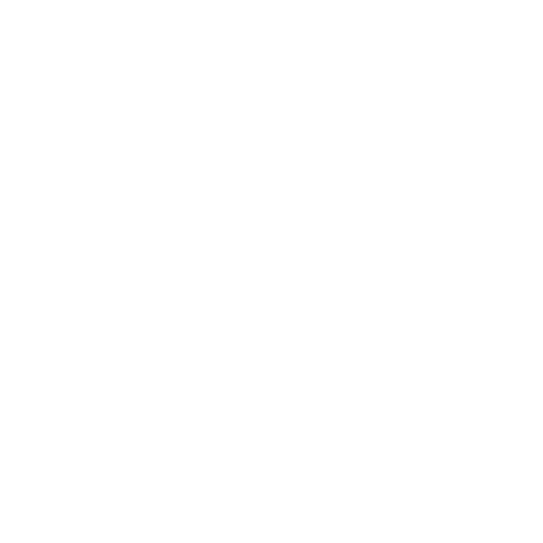 White line icon of a syringe drawing liquid from a vial on black background.