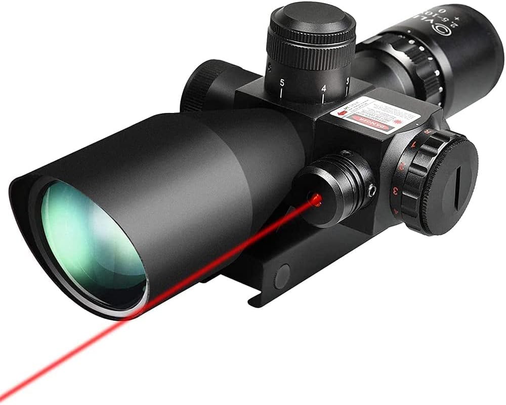 CVLIFE 2.5-10x40e Red & Green Illuminated Scope
