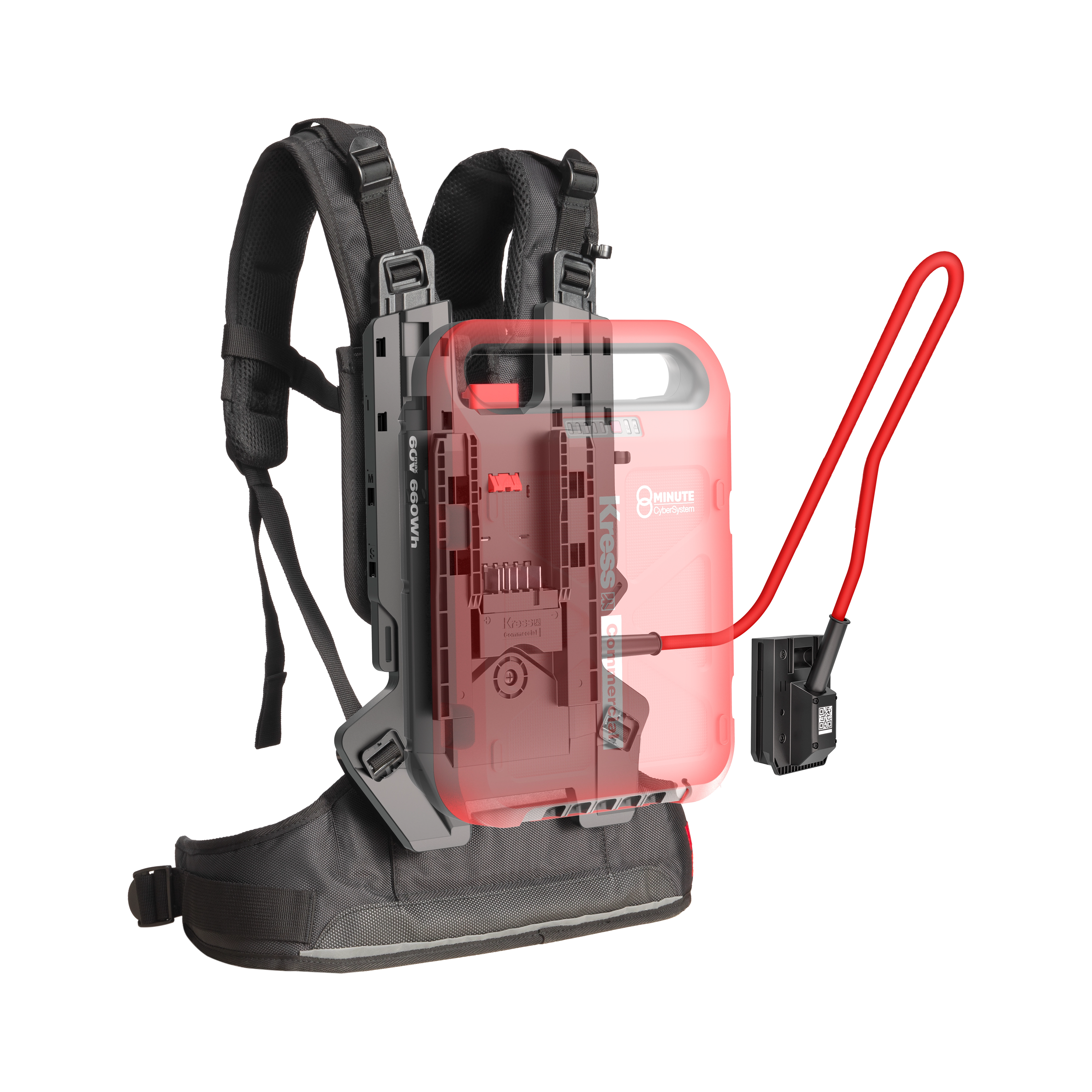 Kress Backpack battery harness
