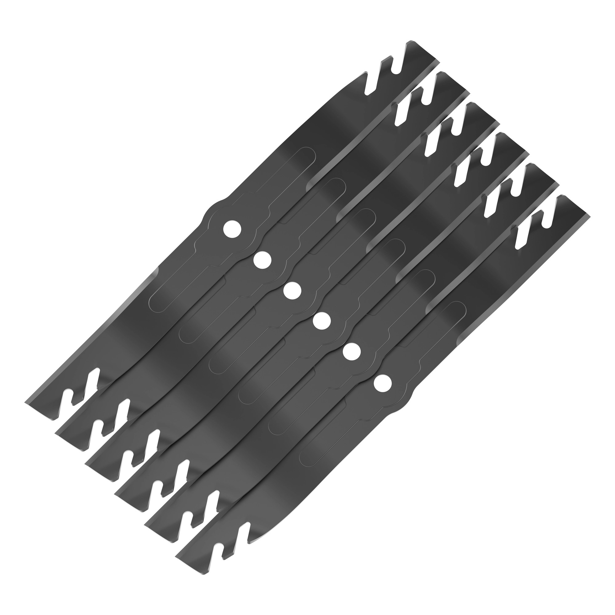 Kress 6 pcs premium mulching mower blade