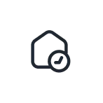 Padlock icon symbolizing security or locked state.