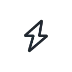 Black number four on a white background.