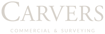 Carvers Commercial & Surveying company name text logo.