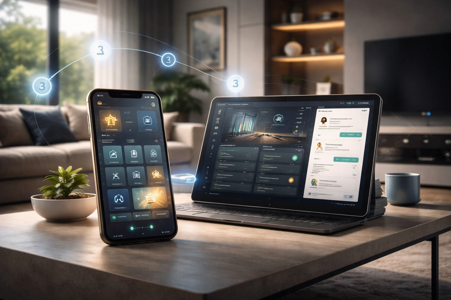 Smart Home Management & Agent Communication App