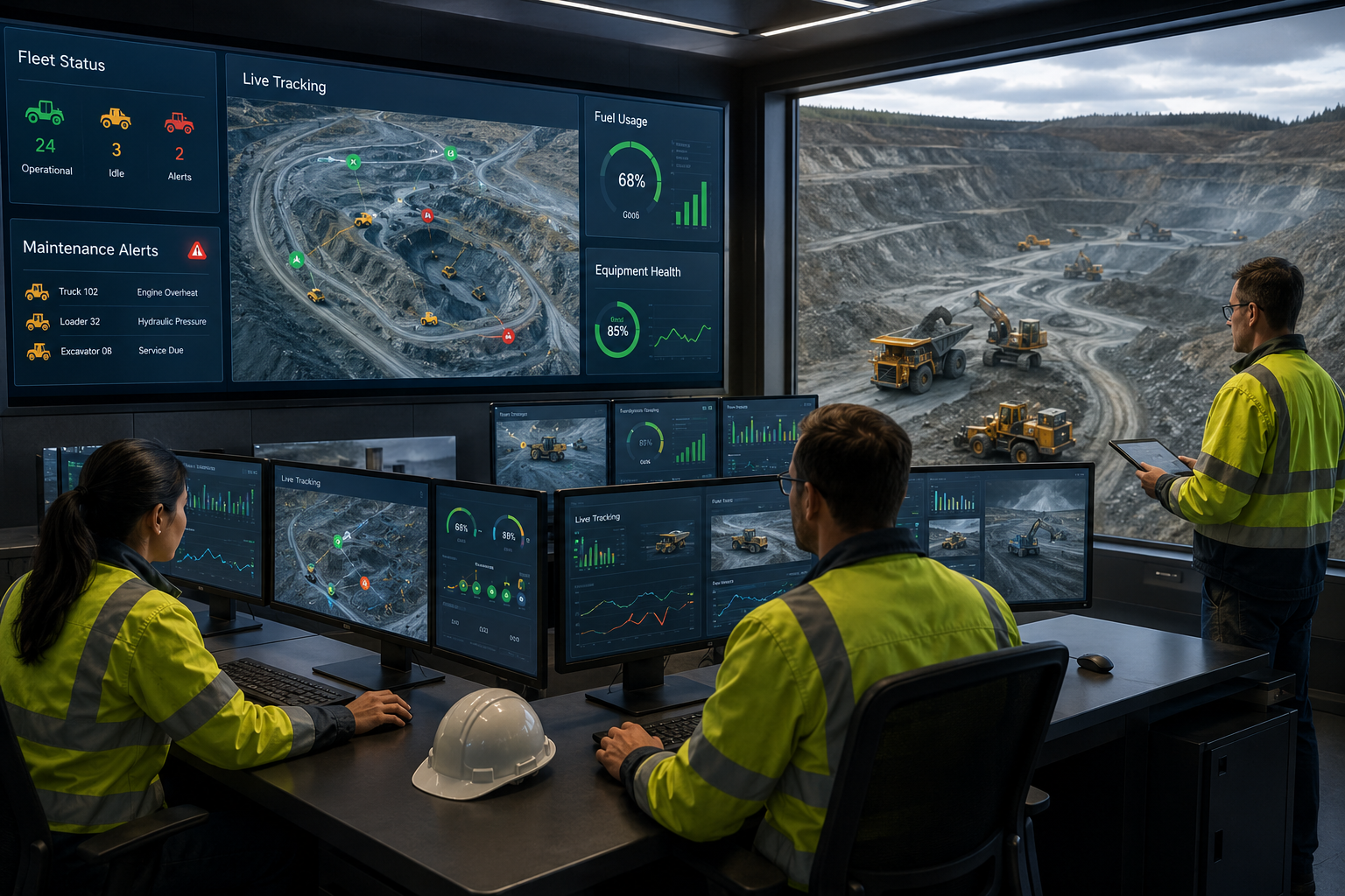 IoT-Powered Fleet Management for Canada's Mining and Resources Industry