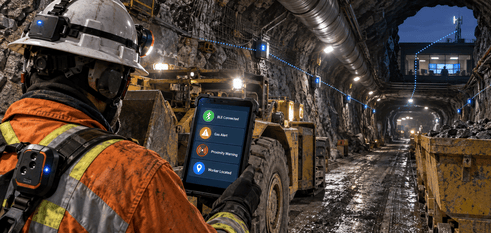 Underground Miner Safety - How Connected Wearables and Mobile Apps Prevent Workplace Hazards