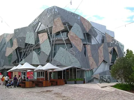 Federation Square, Melbourne, Australia.