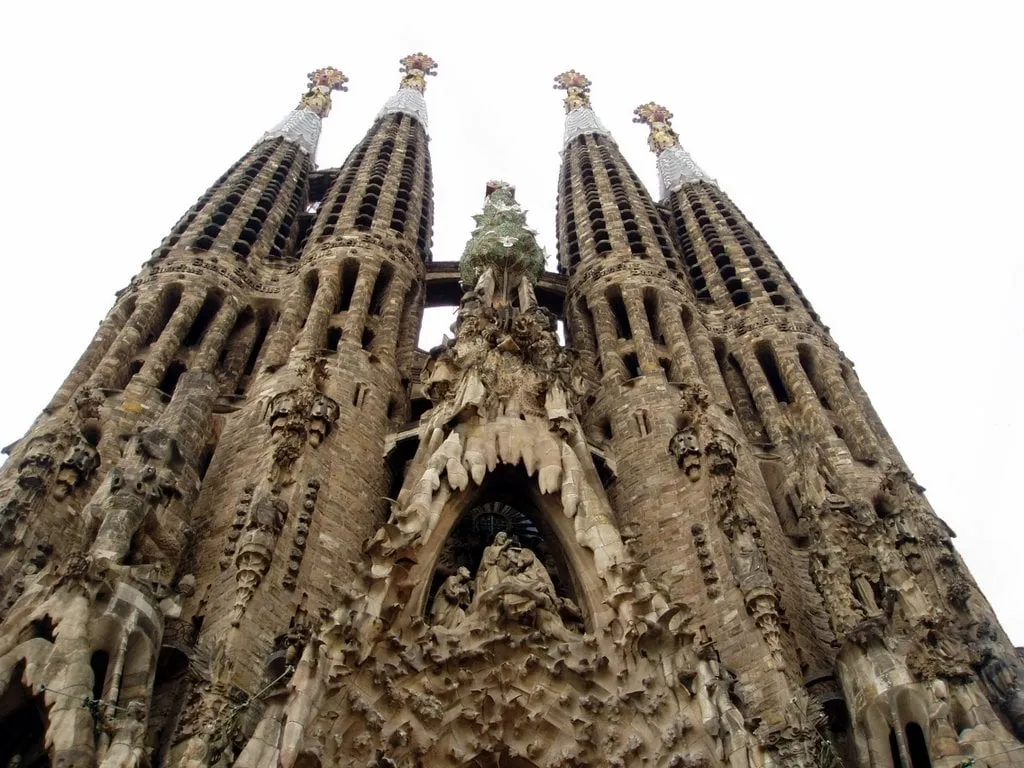 Sagrada Familia, Barcelona, Spain.