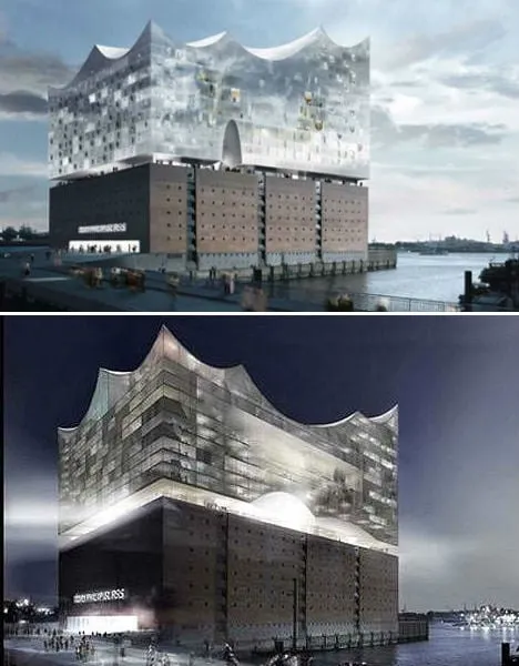 Elbe Hall, Hamburg, Germany.