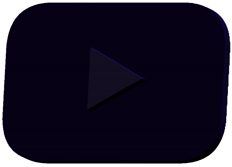 Black rounded rectangle with a dark play button icon in the center resembling a video play symbol.