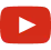 Red YouTube play button icon with gray triangle in the center.