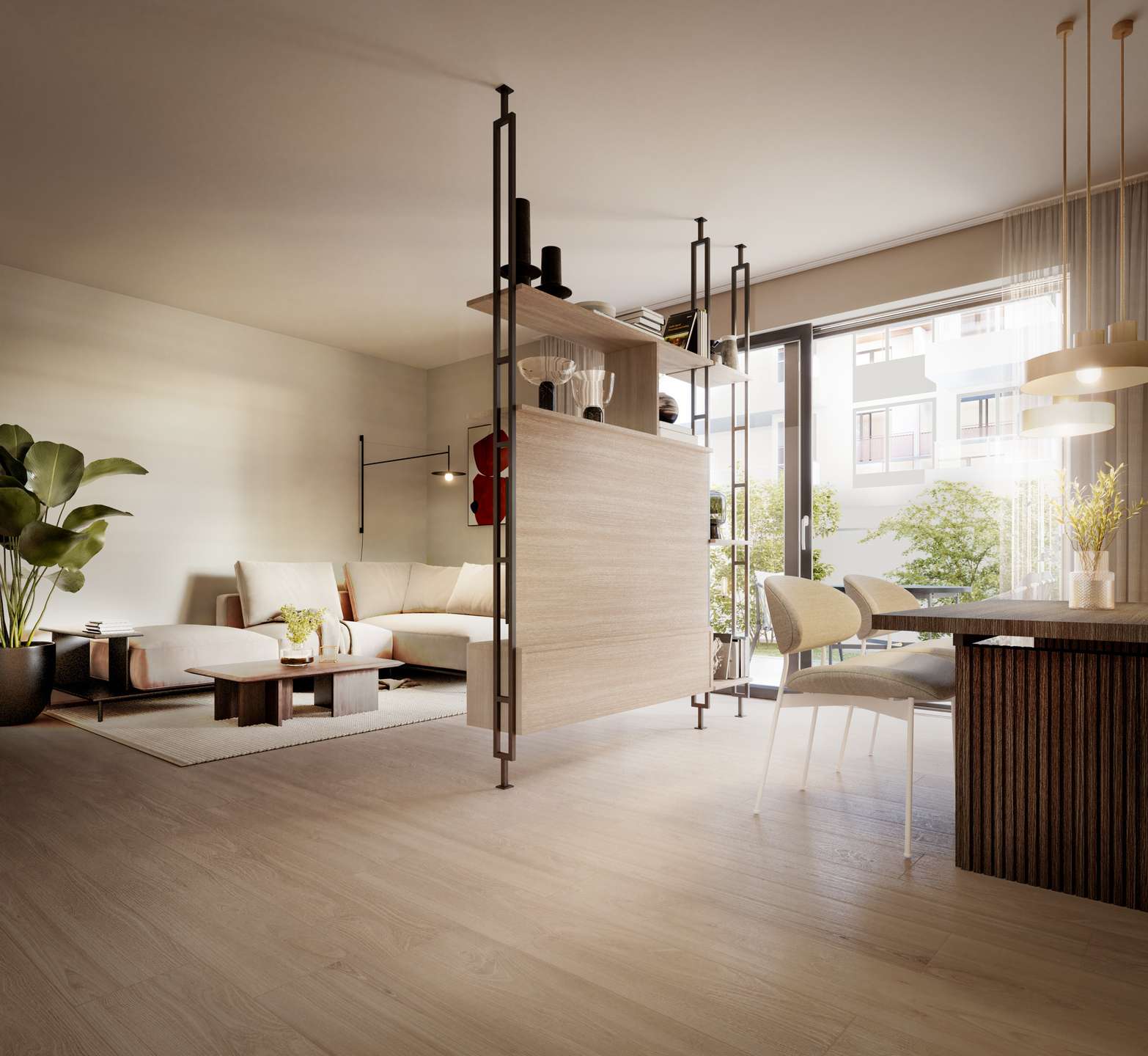 Einrichtungsbeispiel Wohnen